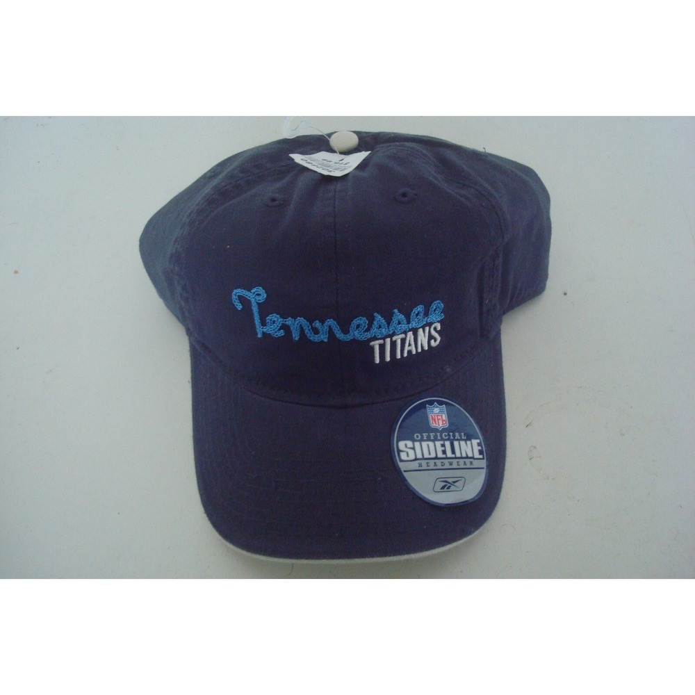 TENNESSEE TITANS ‎   BEACH GOLF STRAPBACK  DEADSTOCK HAT CAP VINTAGE H1